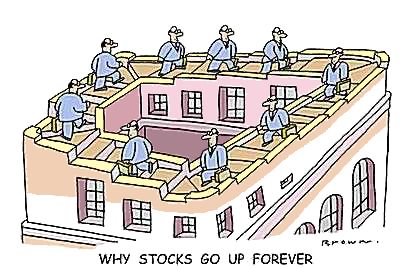 Why stocks go up forever