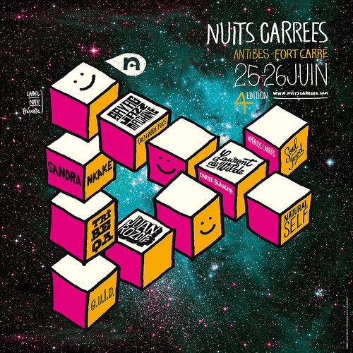 Nuits Carrees 2010 poster