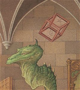 The impossible cube over the Dragon's head