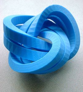Double trefoil knot