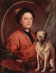 William Hogarth (Self portrait)