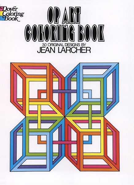 Op-Art Coloring Book (cover)