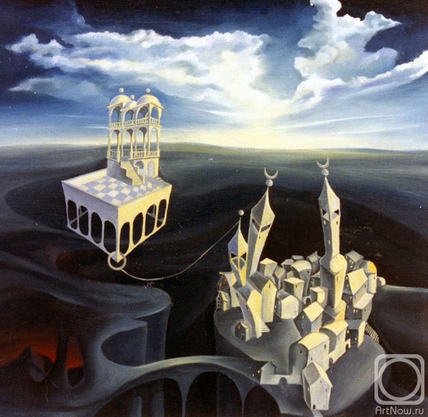 Escher's Belvedere and The Ghost City