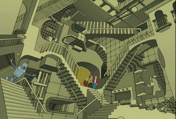 Futurama - a frame from the film