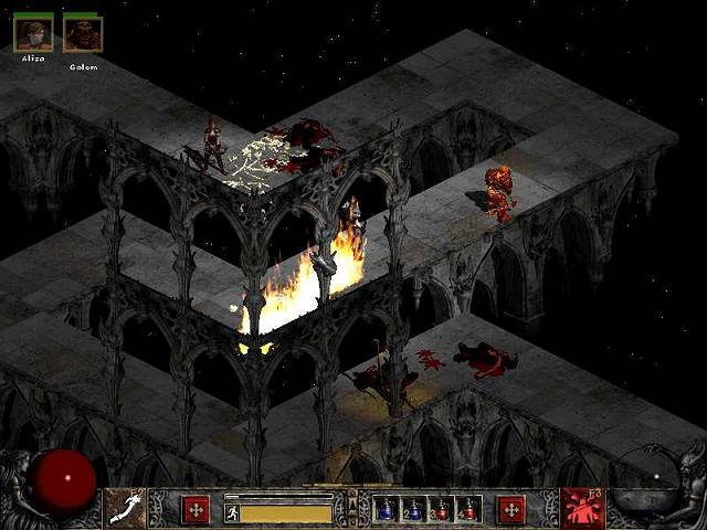 Скриншот из Diablo II