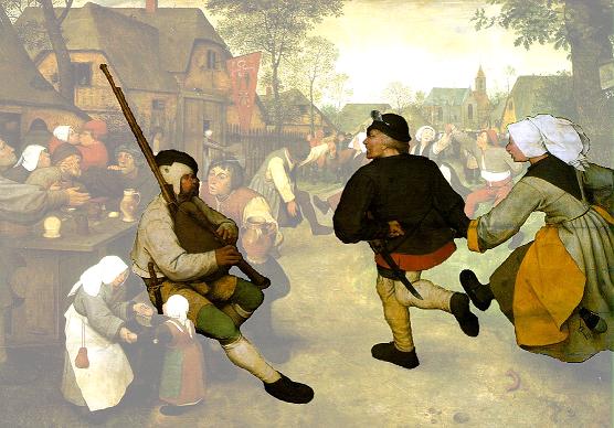Pieter Bruegel "The Peasant Dance"