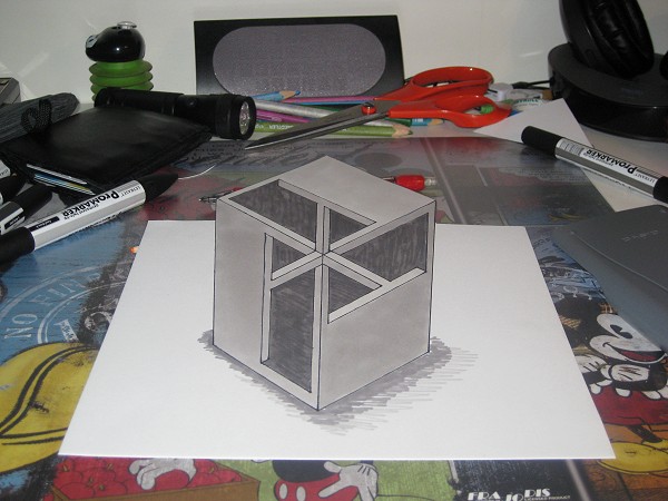 Impossible 3D Cube