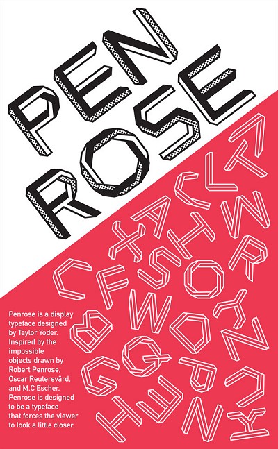 Penrose Typeface