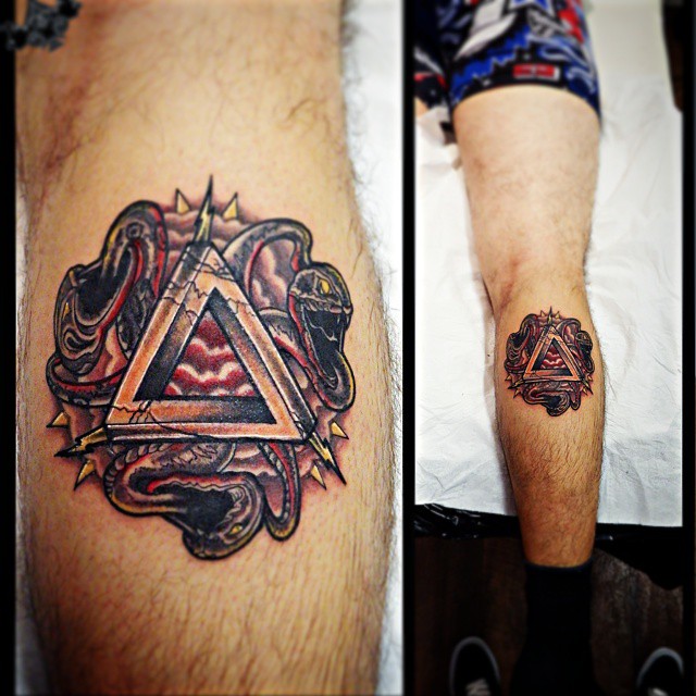 Penrose triangle Semi Permanent Tattoo – tatNtoo