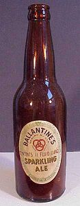 Ballantine beer bottle