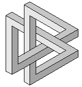 Impossible trefoil knot